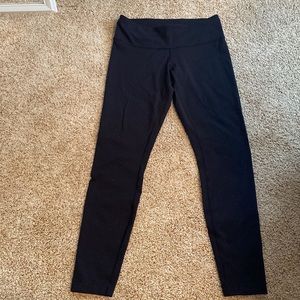 lululemon wunder under black leggings